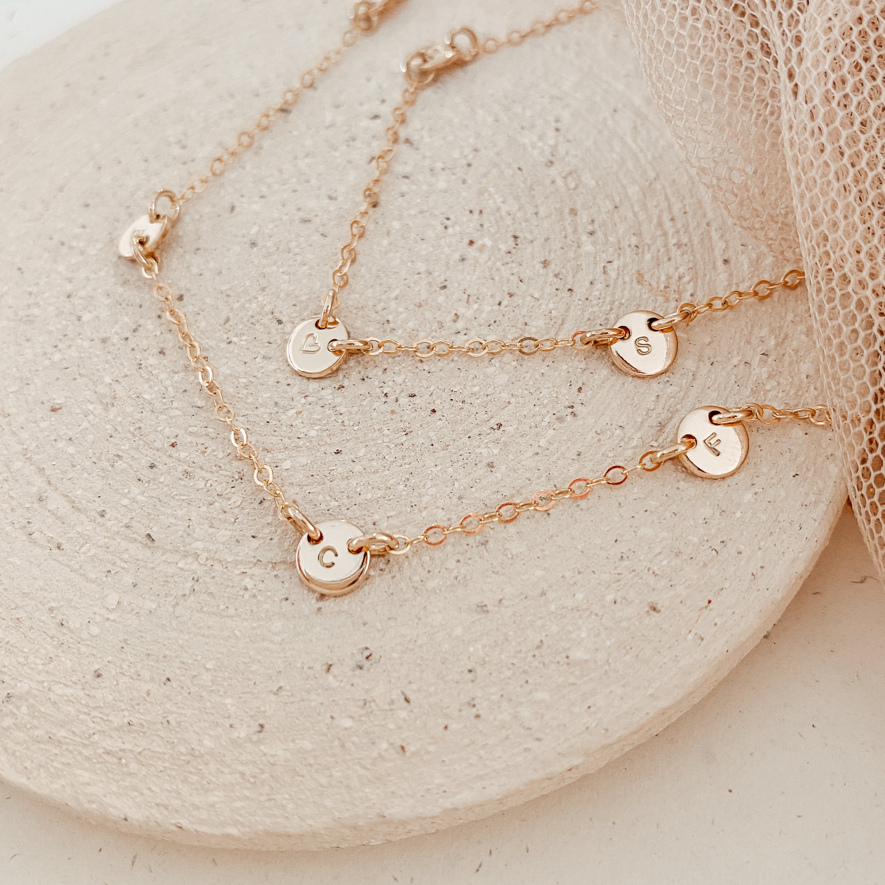 Personalised Jewellery with Tiny Pendants