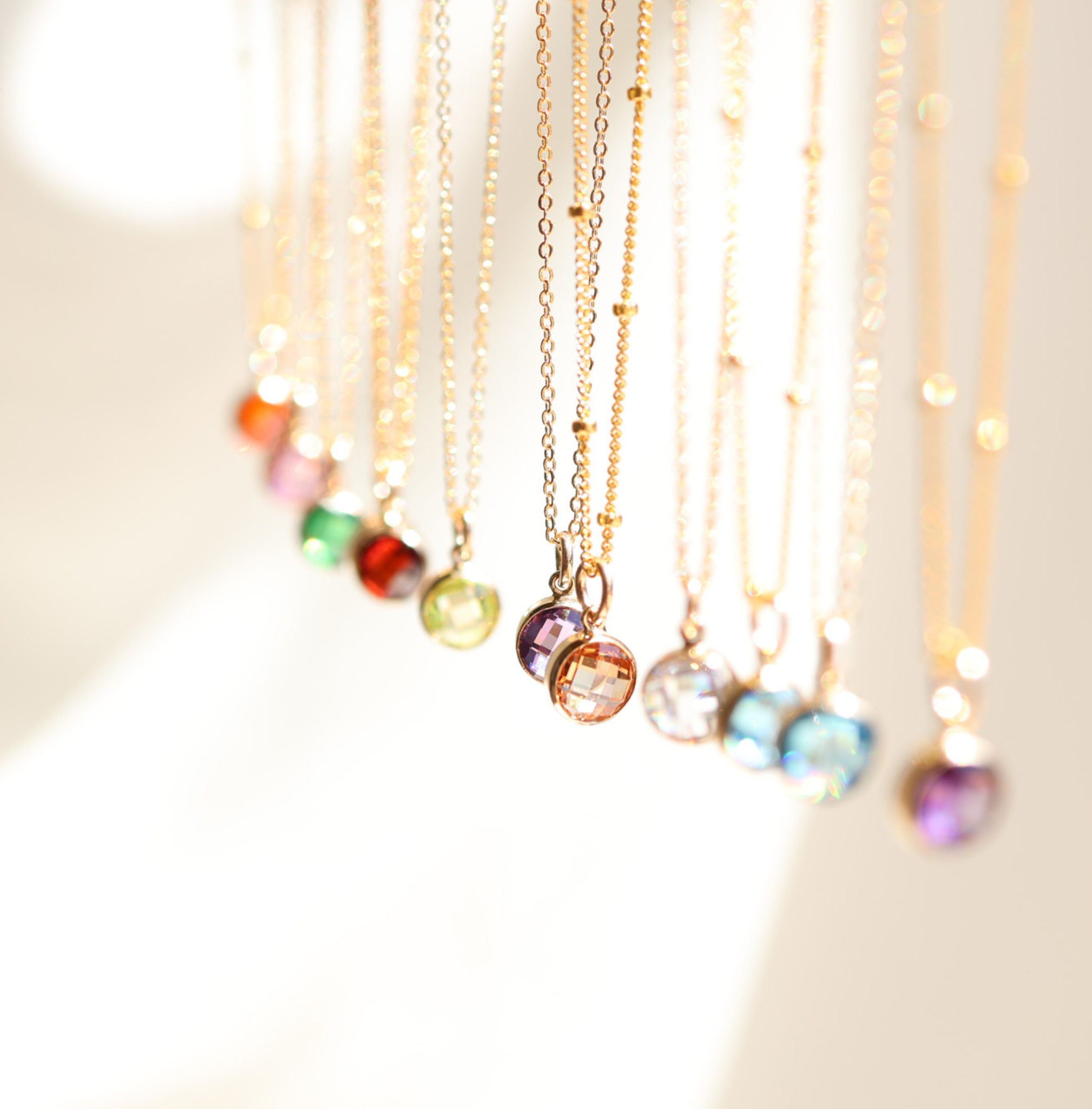 Personalised jewellery – handmade jewellery – KBN jewellery – Australian made jewellery – crystal pendant – birthstone drop necklace – birthstone pendant for necklace – crystal birthstone drop  – birthstone jewellery – red  stone pendant – dark red birthstone for necklace – July  birthstone pendant – July  birthstone drop