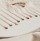 Personalised jewellery – handmade jewellery – KBN jewellery – Australian made jewellery – crystal pendant – birthstone drop necklace – birthstone pendant for necklace – crystal birthstone drop  – birthstone jewellery – diamond  stone pendant – clear birthstone for necklace – April birthstone pendant – April  birthstone drop