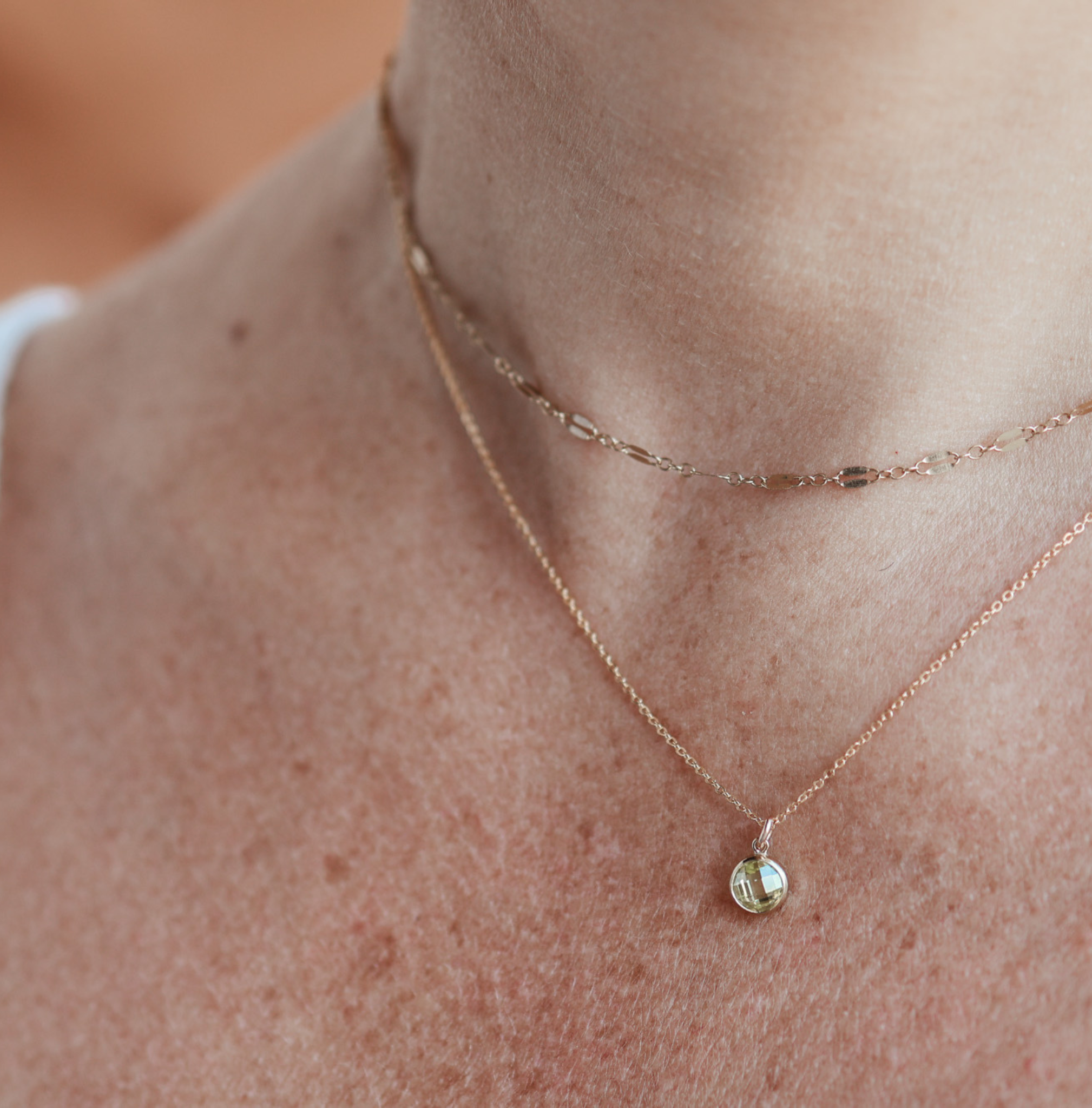 Personalised jewellery – handmade jewellery – KBN jewellery – Australian made jewellery – crystal pendant – birthstone drop necklace – birthstone pendant for necklace – crystal birthstone drop  – birthstone jewellery – green  stone pendant – light green birthstone for necklace – August  birthstone pendant – August  birthstone drop