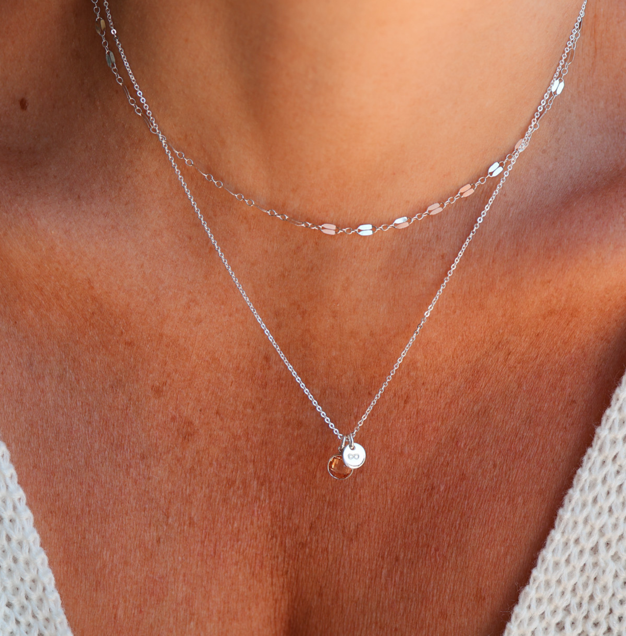 Personalised jewellery – handmade jewellery – KBN jewellery – Australian made jewellery – crystal necklace – birthstone drop necklace – birthstone pendant for necklace – crystal necklace – birthstone jewellery –dark orange stone pendant – yellow  birthstone for necklace – November birthstone pendant – November birthstone drop
