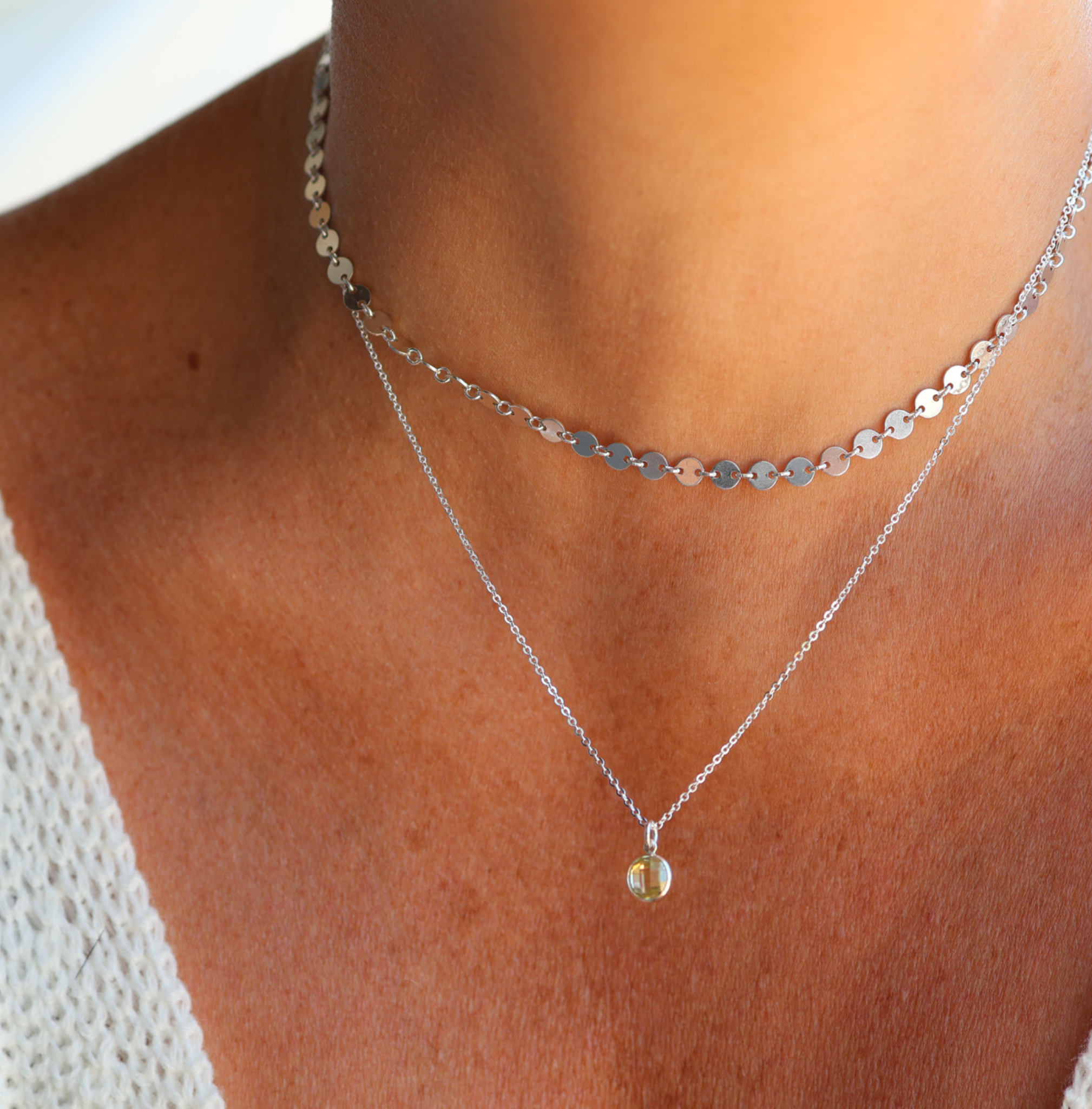 Personalised jewellery – handmade jewellery – KBN jewellery – Australian made jewellery – crystal pendant – birthstone drop necklace – birthstone pendant for necklace – crystal birthstone drop  – birthstone jewellery – green  stone pendant – light green birthstone for necklace – August  birthstone pendant – August  birthstone drop