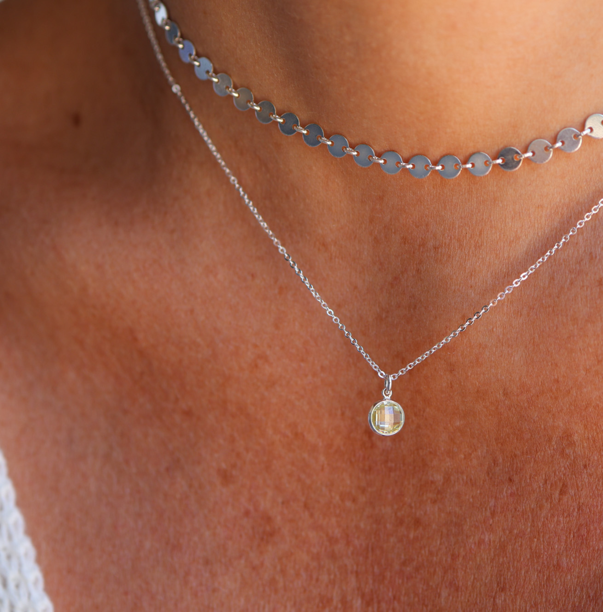 Personalised jewellery – handmade jewellery – KBN jewellery – Australian made jewellery – crystal pendant – birthstone drop necklace – birthstone pendant for necklace – crystal birthstone drop  – birthstone jewellery – green  stone pendant – light green birthstone for necklace – August  birthstone pendant – August  birthstone drop