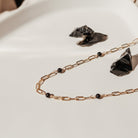 Personalised jewellery - KBN Jewellery - handmade jewellery – Personalised Jewellery gifts – Australian Made – gemstone necklace – blue lapis necklace – green jade necklace – amethyst necklace – black obsidian necklace – peach aventurine necklace – white howlite necklace – gemstone stack necklace