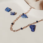 Personalised jewellery - KBN Jewellery - handmade jewellery – Personalised Jewellery gifts – Australian Made – gemstone necklace – blue lapis necklace – green jade necklace – amethyst necklace – black obsidian necklace – peach aventurine necklace – white howlite necklace – gemstone stack necklace