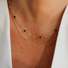 Personalised jewellery - KBN Jewellery - handmade jewellery – Personalised Jewellery gifts – Australian Made – gemstone necklace – blue lapis necklace – green jade necklace – amethyst necklace – black obsidian necklace – peach aventurine necklace – white howlite necklace – gemstone stack necklace