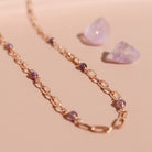 Personalised jewellery - KBN Jewellery - handmade jewellery – Personalised Jewellery gifts – Australian Made – gemstone necklace – blue lapis necklace – green jade necklace – amethyst necklace – black obsidian necklace – peach aventurine necklace – white howlite necklace – gemstone stack necklace
