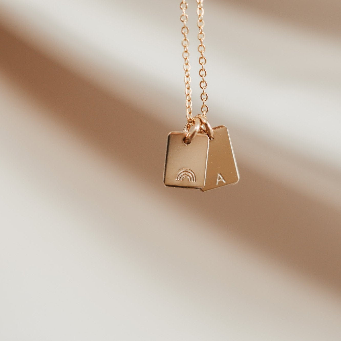 Personalised jewellery - KBN Jewellery - handmade jewellery – Personalised Jewellery gifts – personalised necklace – symbol necklace – simple necklace – dainty necklace – tag necklace – small pendant necklace – initial necklace – dainty pendants