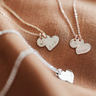 Personalised jewellery - KBN Jewellery - handmade jewellery – Personalised Jewellery gifts – Dainty jewellery- heart necklace – heart pendant necklace – initial necklace – symbol necklace – dainty heart necklace