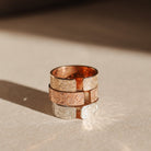 Personalised jewellery - KBN Jewellery - handmade jewellery - chunky ring – flower ring – birth flower ring – spring ring – butterfly ring – cuff ring – open ring – personalised cuff ring – personalised ring