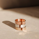 Personalised jewellery - KBN Jewellery - handmade jewellery - chunky ring – flower ring – birth flower ring – spring ring – butterfly ring – cuff ring – open ring – personalised cuff ring – personalised ring