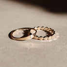 Personalised jewellery - KBN Jewellery - handmade jewellery - dainty ring – initial ring – signet ring – classic signet ring – symbol ring – heart ring – butter fly ring – moon ring – flat ring