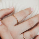 Personalised jewellery - KBN Jewellery - handmade jewellery - dainty ring – chain ring – necklace ring – dainty ring – Australian made