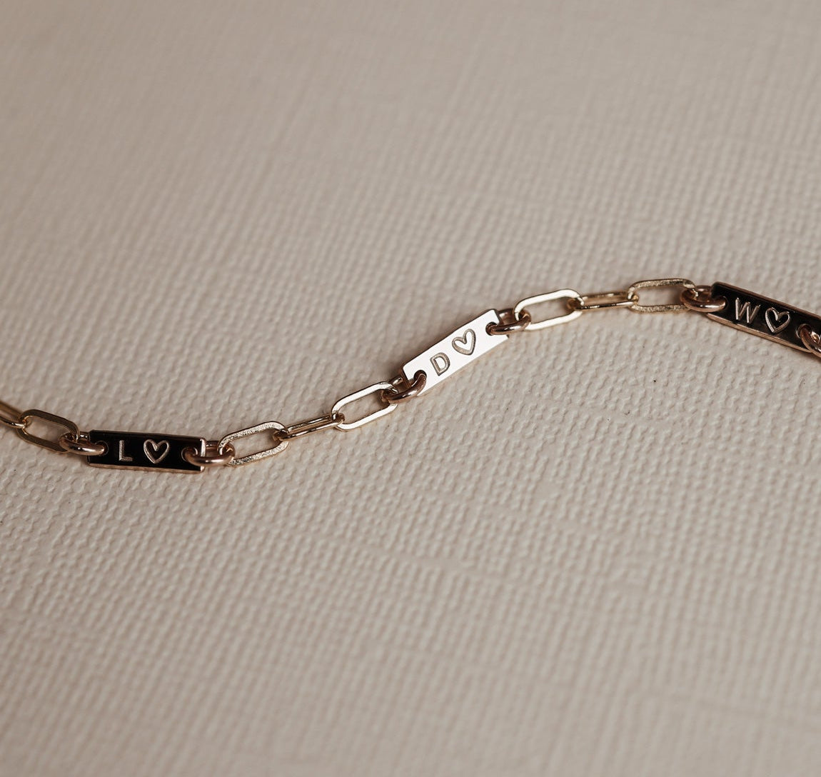 KBN Jewellery Always Link Bracelet Personalised Jewellery Brisbane