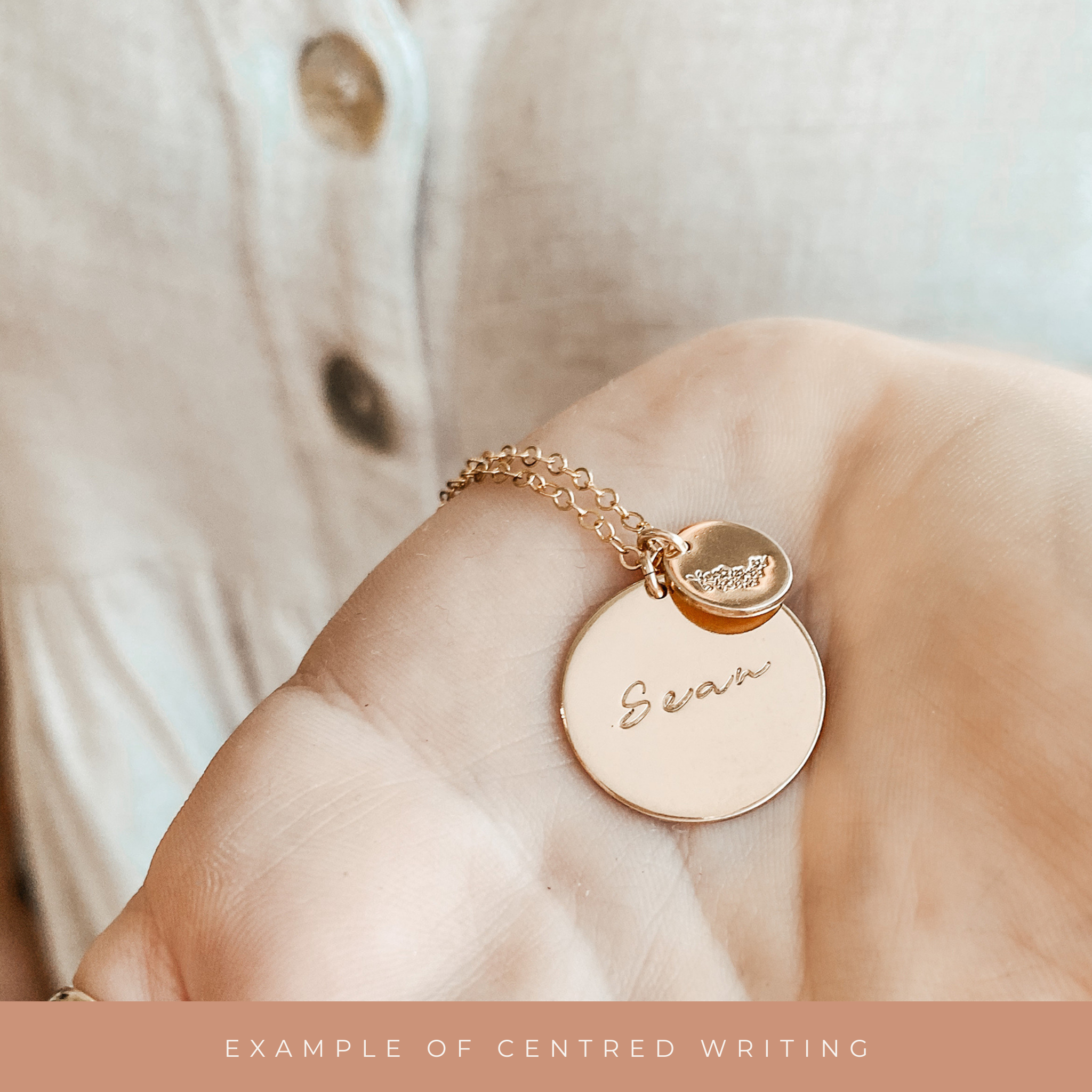 Personalised jewellery - KBN Jewellery - handmade jewellery – Personalised Jewellery gifts – Dainty jewellery – add on pendant – additional pendant – mix and match pendants – additional short pendant – additional extra large pendant – new pendant – pendant that I can add to my necklace – plain pendant