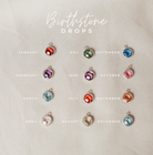 Personalised jewellery – handmade jewellery – KBN jewellery – Australian made jewellery – crystal pendant – birthstone drop necklace – birthstone pendant for necklace – crystal birthstone drop  – birthstone jewellery – red  stone pendant – dark red birthstone for necklace – July  birthstone pendant – July  birthstone drop