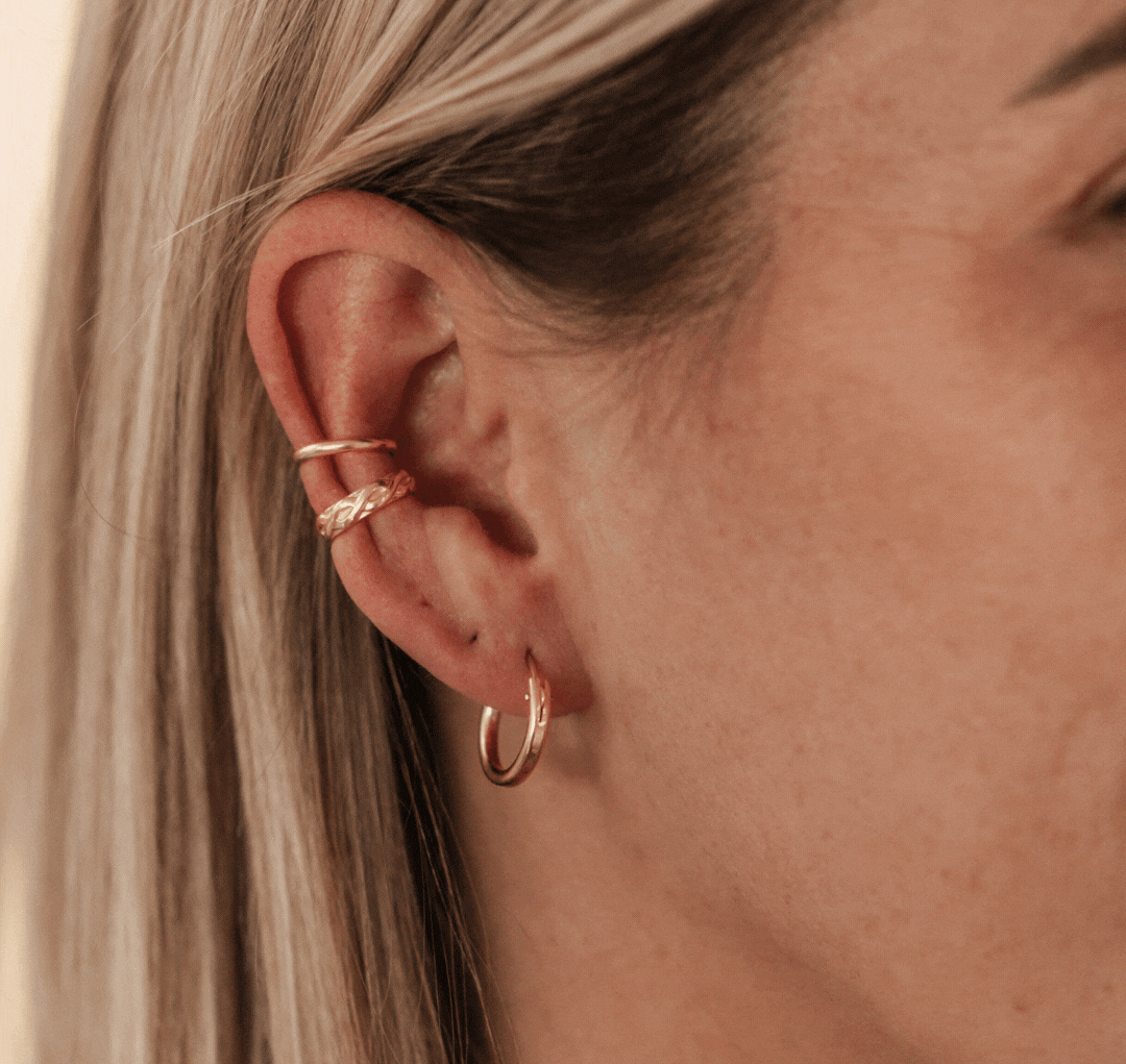 Personalised jewellery - KBN Jewellery - handmade jewellery – Personalised Jewellery gifts – ear cuffs – piercing free hoop – piercing free jewellery – dainty ear cuffs
