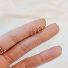 Personalised jewellery - KBN Jewellery - handmade jewellery – Personalised Jewellery gifts – Dainty jewellery – Katie studs – circle studs – everyday earrings