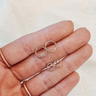 Personalised jewellery - KBN Jewellery - handmade jewellery – Personalised Jewellery gifts – Dainty jewellery – Katie studs – circle studs – everyday earrings