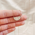 Personalised jewellery - KBN Jewellery - handmade jewellery – Personalised Jewellery gifts – Dainty jewellery- Dainty necklace – flower stamp necklace – birth month flower jewellery – flower necklace