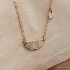 Personalised jewellery - KBN Jewellery - handmade jewellery – Personalised Jewellery gifts – Dainty jewellery- Dainty necklace – flower stamp necklace – birth month flower jewellery – flower necklace