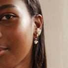 Personalised jewellery – handmade jewellery – KBN jewellery – dainty hoops – pearl earrings – pearl hoop earrings – stacked pearl earrings – pearl cluster earrings – unique pearl earrings – freshwater pearl earrings