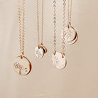 Personalised jewellery - KBN Jewellery - handmade jewellery – Personalised Jewellery gifts – Dainty jewellery – Australia made jewellery – forget me not flower – jewellery to remember passed away people – loss of a loved one necklace – jewellery to remember a loved one – necklace to remember a loved one