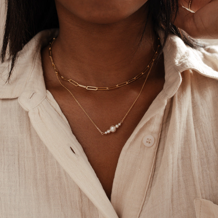 Personalised jewellery - KBN Jewellery - handmade jewellery – Personalised Jewellery gifts – Dainty jewellery – thick chain – statement necklace – thick linked chain – large link necklace