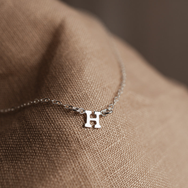 Personalised jewellery - KBN Jewellery - handmade jewellery – Personalised Jewellery gifts – Dainty jewellery- Dainty necklace - initial necklace – family initial necklace
