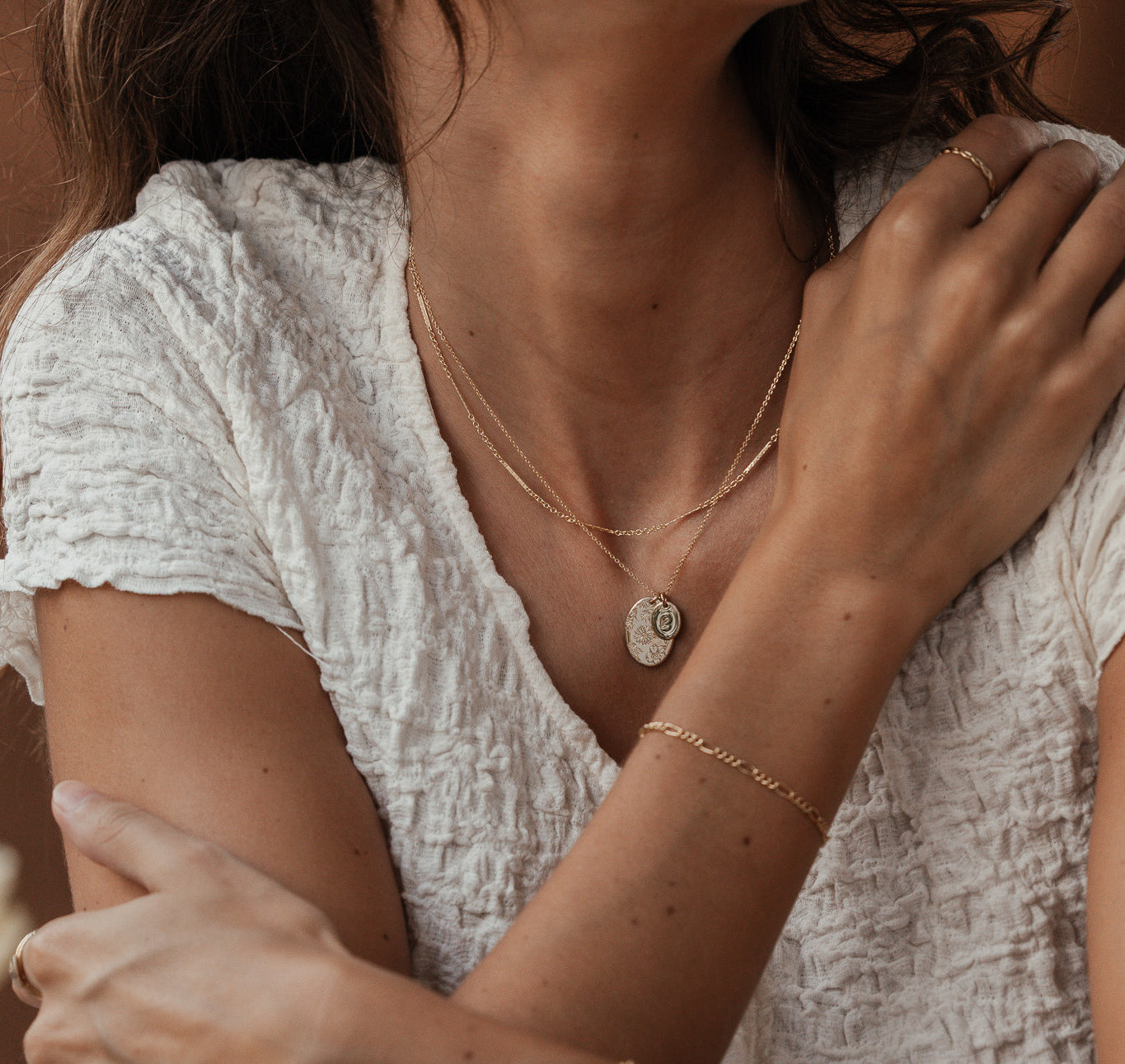 Personalised jewellery - KBN Jewellery - handmade jewellery – Personalised Jewellery gifts – Dainty jewellery- Dainty necklace – flower stamped necklace – family flowers – kids birth flowers – birth flower necklace – personalised flower stamped necklace - floral display necklace - spring necklace - birth flower garden necklace - handmade jewellery