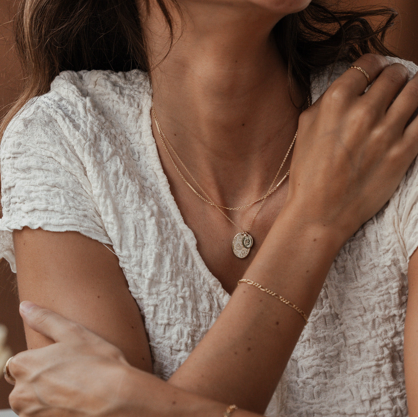 Personalised jewellery - KBN Jewellery - handmade jewellery – Personalised Jewellery gifts – Dainty jewellery- Dainty necklace – flower stamped necklace – family flowers – kids birth flowers – birth flower necklace – personalised flower stamped necklace - floral display necklace - spring necklace - birth flower garden necklace - handmade jewellery