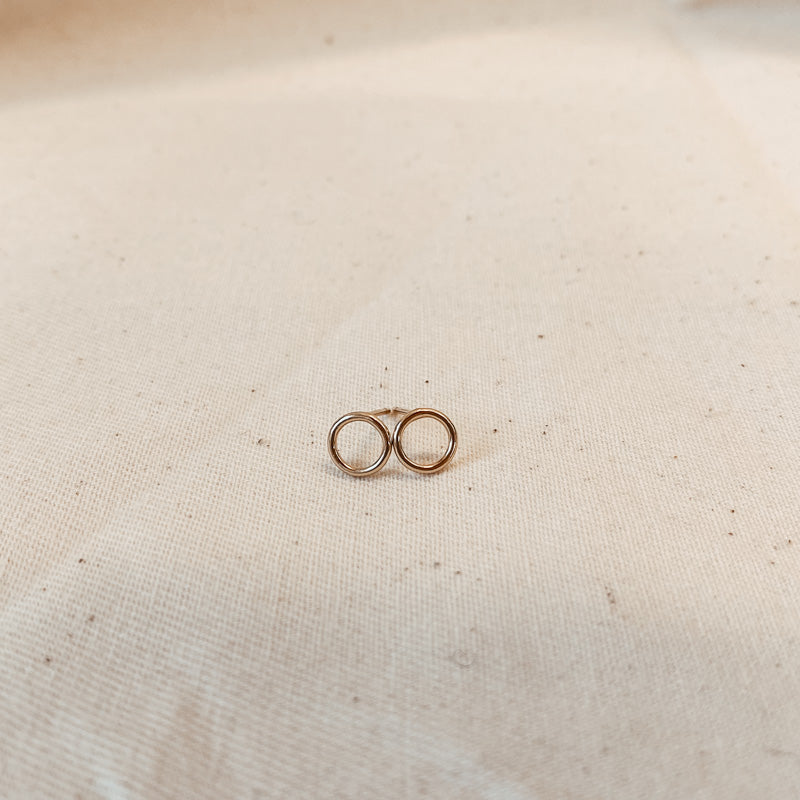 Personalised jewellery - KBN Jewellery - handmade jewellery – Personalised Jewellery gifts – Dainty jewellery – Katie studs – circle studs – everyday earrings