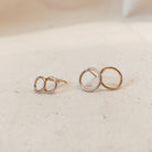 Personalised jewellery - KBN Jewellery - handmade jewellery – Personalised Jewellery gifts – Dainty jewellery – Katie studs – circle studs – everyday earrings