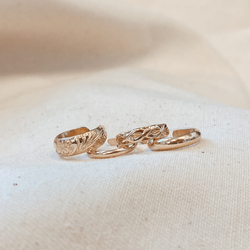 Personalised jewellery - KBN Jewellery - handmade jewellery – Personalised Jewellery gifts – ear cuffs – piercing free hoop – piercing free jewellery – dainty ear cuffs