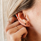 Personalised jewellery - KBN Jewellery - handmade jewellery – Personalised Jewellery gifts – Dainty jewellery – Katie studs – circle studs – everyday earrings