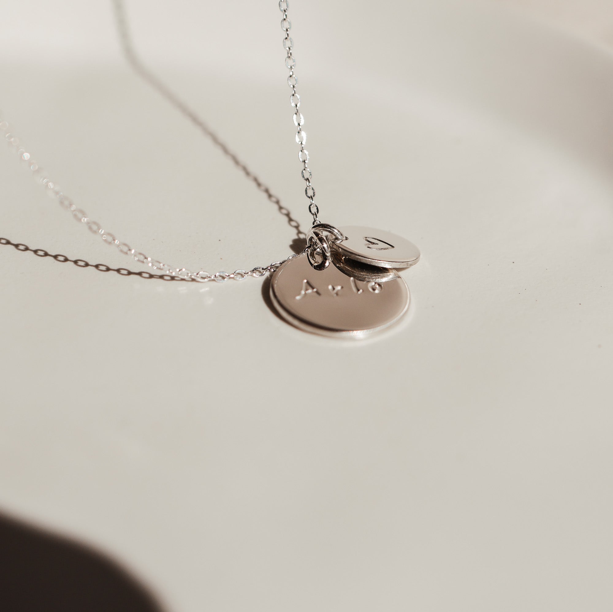 Personalised jewellery - KBN Jewellery - handmade jewellery – Personalised Jewellery gifts – Dainty jewellery- Dainty necklace - initial necklace – symbol necklace – name necklace – birth flower necklace symbol