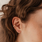 Personalised jewellery - KBN Jewellery - handmade jewellery – Personalised Jewellery gifts – Australian Made – ear cuff – no piecing earring – cuff earring – thick cuff – patterned ear cuff