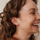 Personalised jewellery - KBN Jewellery - handmade jewellery – Personalised Jewellery gifts – Australian Made – ear cuff – no piecing earring – cuff earring – thick cuff – patterned ear cuff