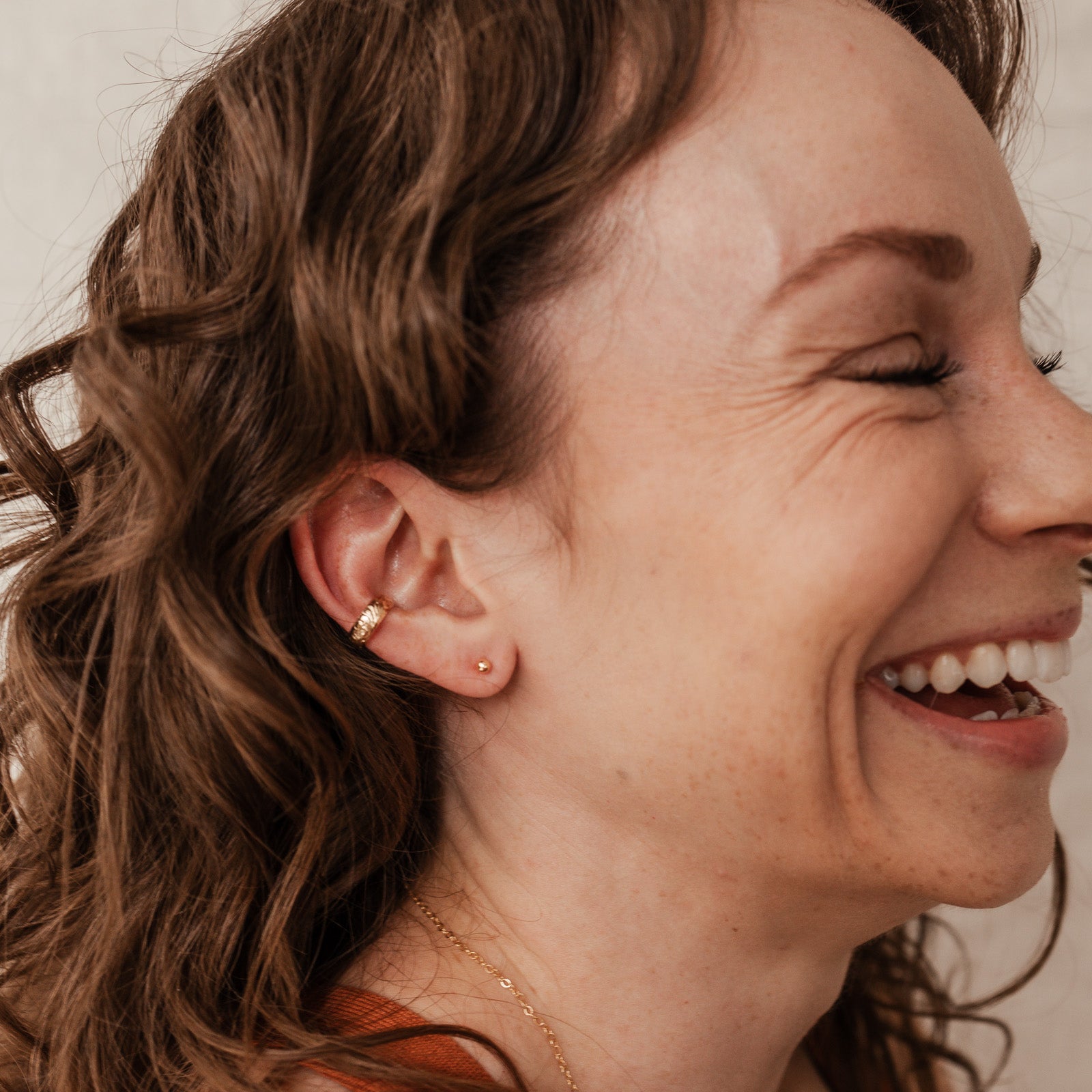 Personalised jewellery - KBN Jewellery - handmade jewellery – Personalised Jewellery gifts – Australian Made – ear cuff – no piecing earring – cuff earring – thick cuff – patterned ear cuff
