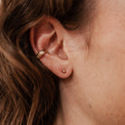 Personalised jewellery - KBN Jewellery - handmade jewellery – Personalised Jewellery gifts – Australian Made – ear cuff – no piecing earring – cuff earring – thick cuff – patterned ear cuff