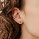 Personalised jewellery - KBN Jewellery - handmade jewellery – Personalised Jewellery gifts – Australian Made – ear cuff – no piecing earring – cuff earring – thick cuff – patterned ear cuff