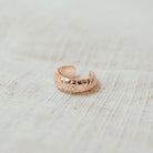 Personalised jewellery - KBN Jewellery - handmade jewellery – Personalised Jewellery gifts – Australian Made – ear cuff – no piecing earring – cuff earring – thick cuff – patterned ear cuff
