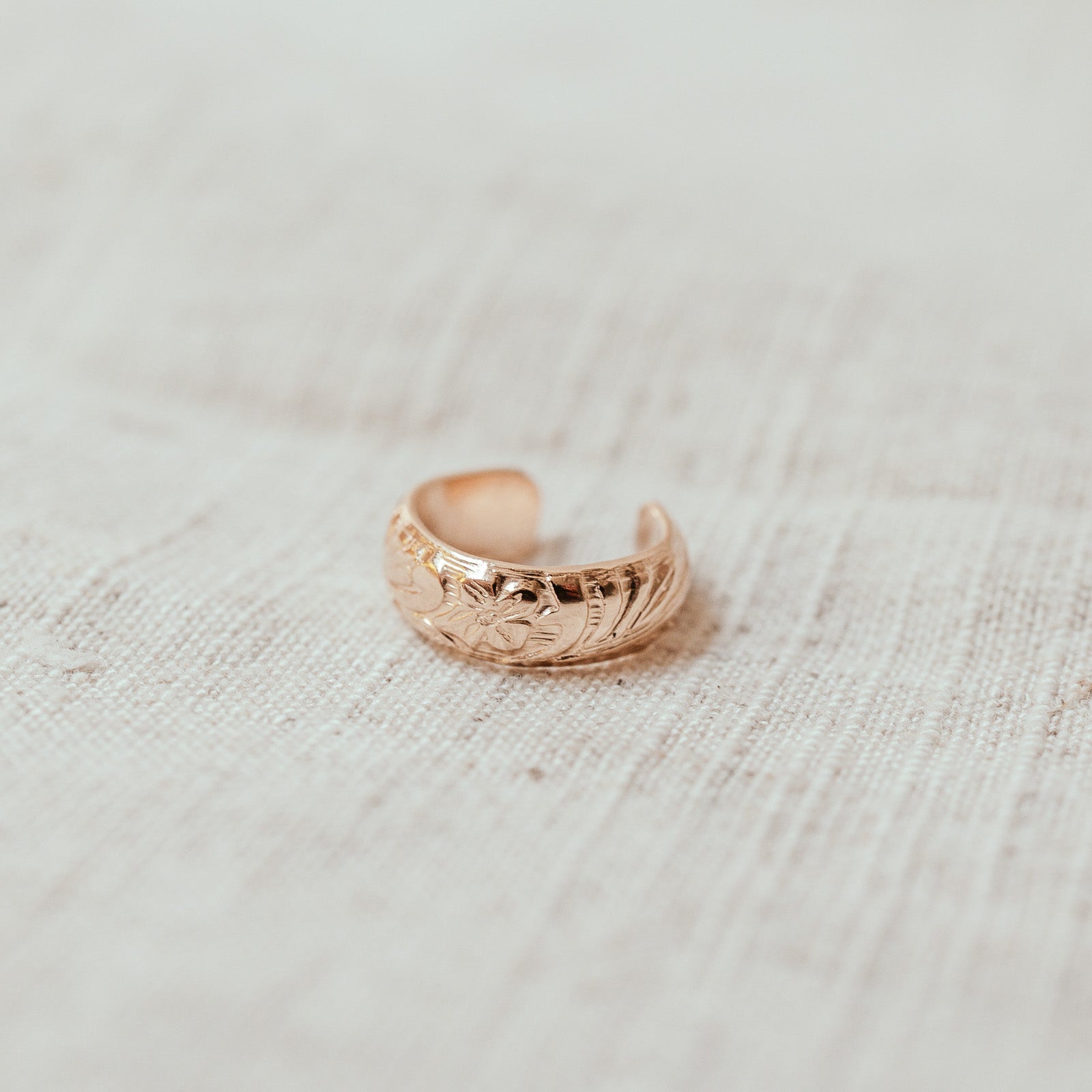 Personalised jewellery - KBN Jewellery - handmade jewellery – Personalised Jewellery gifts – Australian Made – ear cuff – no piecing earring – cuff earring – thick cuff – patterned ear cuff
