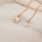 Personalised jewellery - KBN Jewellery - handmade jewellery – custom jewellery gifts – dainty necklace – medium pendant necklace – August Birth flower necklace – birthday necklace – August  birthday gift – dainty jewellery – birth flower and initial necklace – everyday jewellery – Gladiolus flower necklace – Gladiolus necklace – strength flower necklace