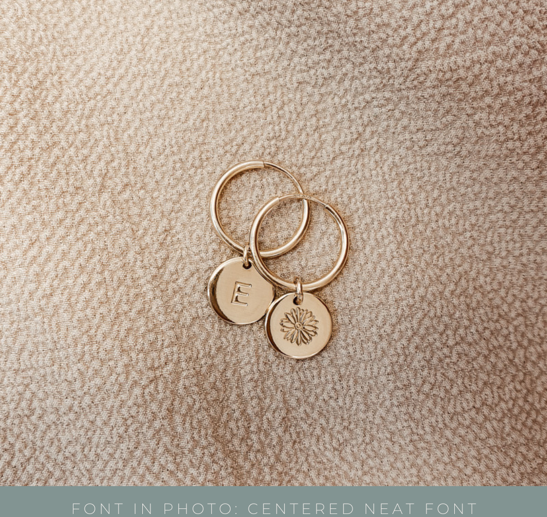 Personalised jewellery - KBN Jewellery - handmade jewellery – Personalised Jewellery gifts – dainty earrings – hoops earrings – sleepers – pendant earrings – everyday earrings