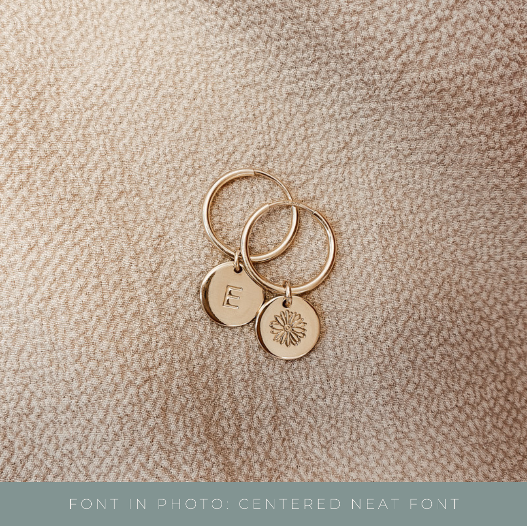 Personalised jewellery - KBN Jewellery - handmade jewellery – Personalised Jewellery gifts – dainty earrings – hoops earrings – sleepers – pendant earrings – everyday earrings