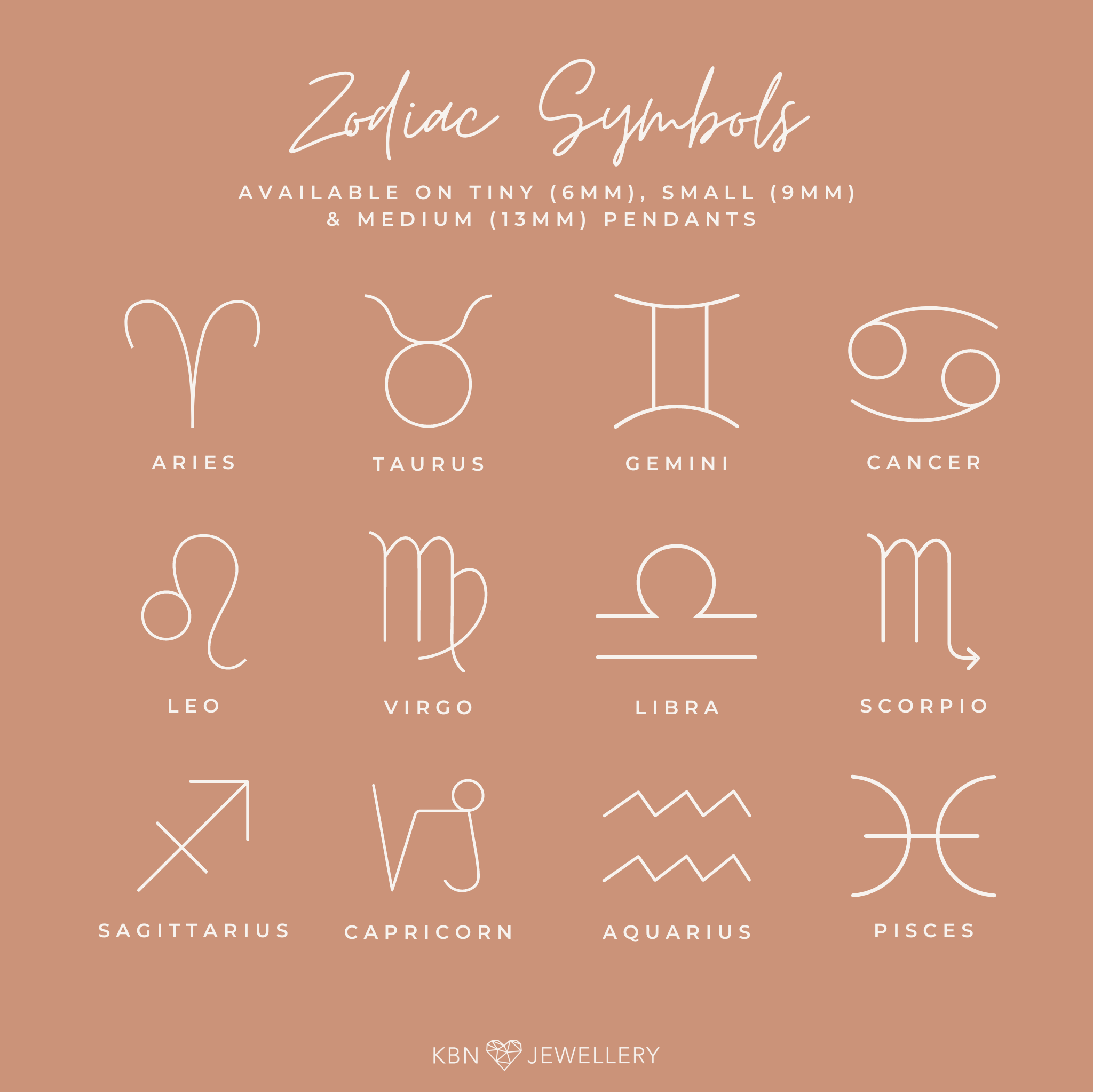 Personalised jewellery - KBN Jewellery - handmade jewellery – custom jewellery gifts – dainty necklace – star necklace – Aries necklace – taurus constellation necklace – Gemini constellation necklace – cancer constellation necklace – Leo constellation necklace – Virgo constellation necklace – libra constellation necklace – Scorpio constellation necklace – Sagittarius constellation necklace – Capricorn constellation necklace – Capricorn constellation necklace – Aquarius constellation necklace – Pisces