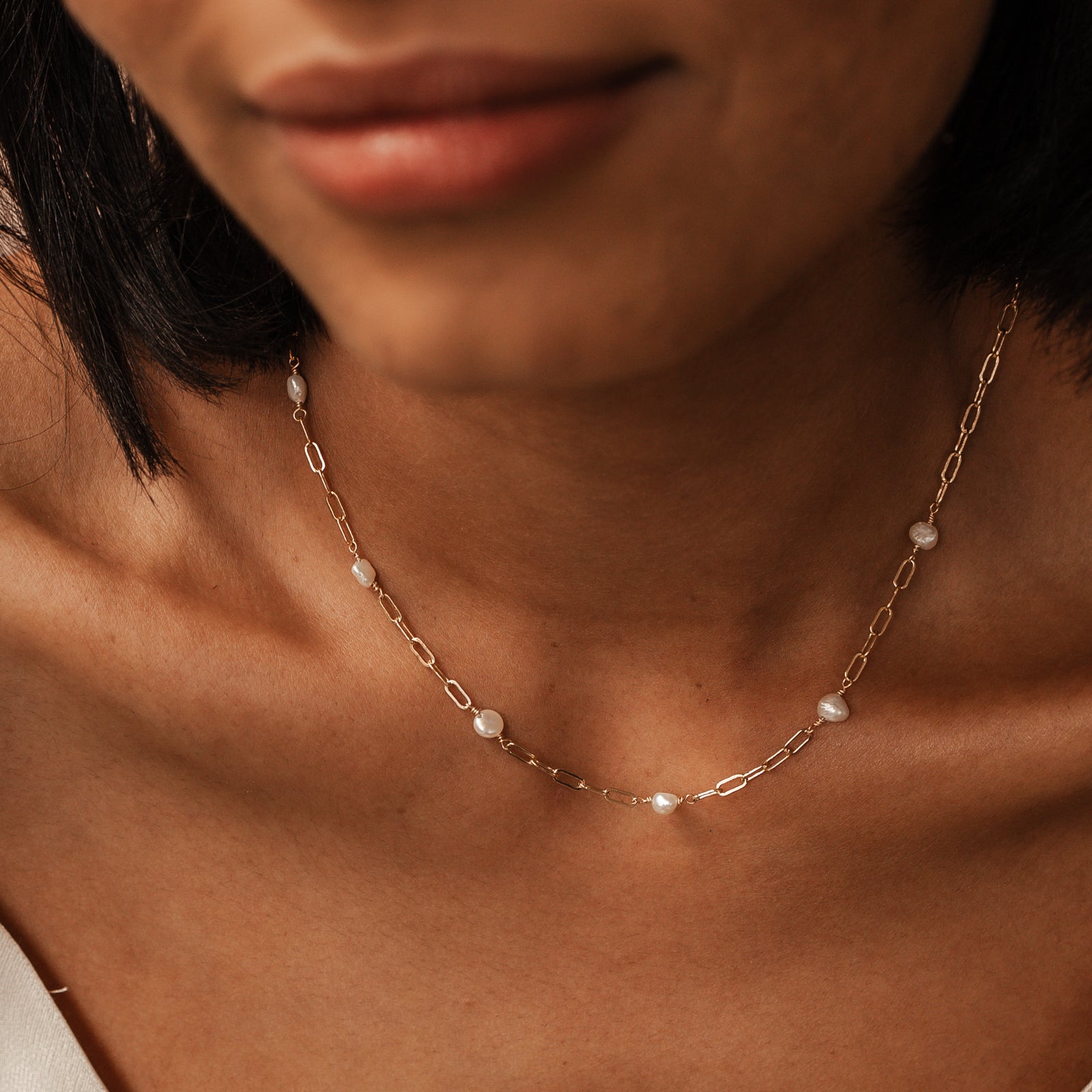 Personalised jewellery - KBN Jewellery - handmade jewellery – Personalised Jewellery gifts – Australian Made – Pearl necklace – hanging pearl from necklace – freshwater pearls – unique pearl necklace – pearl necklace – handmade pearl necklace