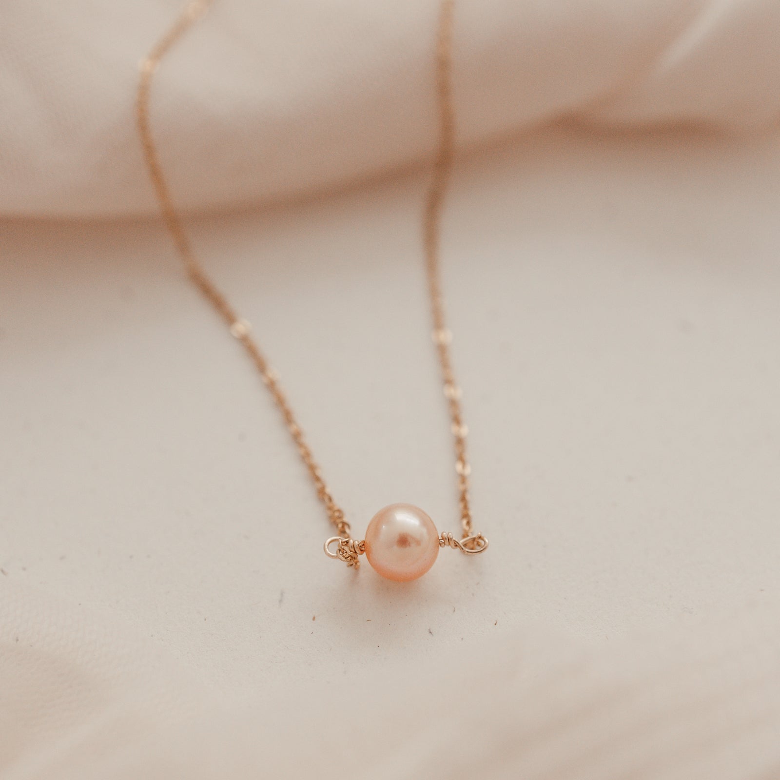 Personalised jewellery - KBN Jewellery - handmade jewellery – Personalised Jewellery gifts –  single pearl necklace – wedding gift idea – bridal jewellery – bridal shower jewellery – bridesmaids gift – freshwater pearls – real pearl necklace – affordable pearl necklace