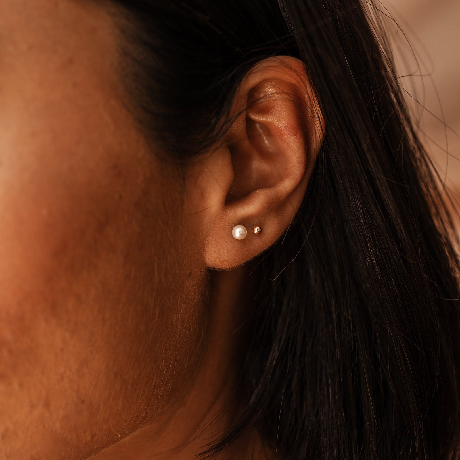 Personalised jewellery - KBN Jewellery - handmade jewellery – Personalised Jewellery gifts – Dainty jewellery – ball stud earrings – ball earrings – stacking  earrings – everyday earrings – sleep friendly earrings – ball studs